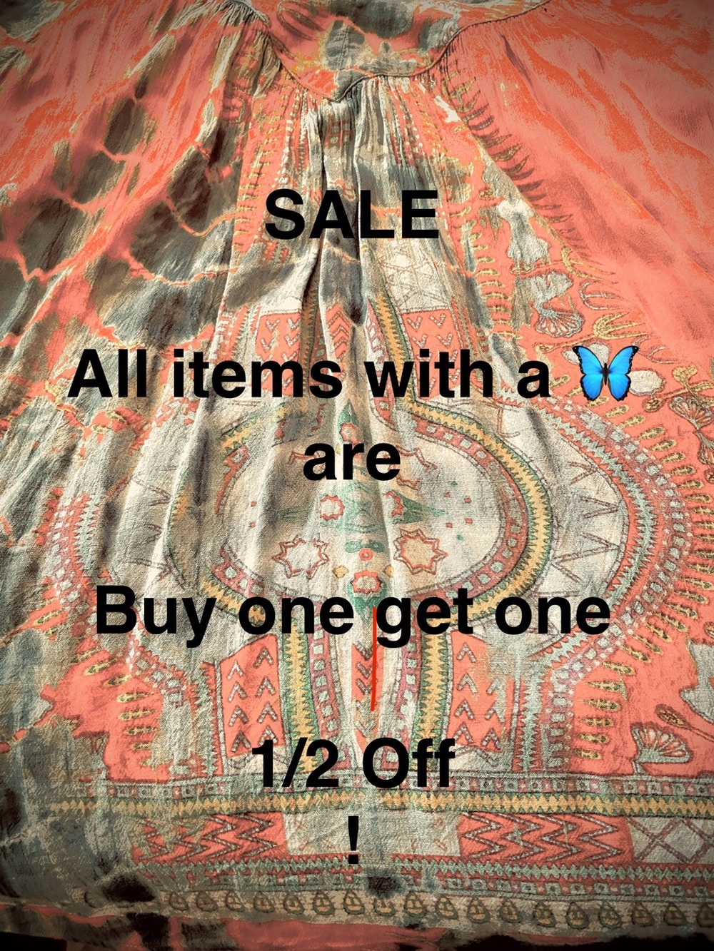 Sale on all 🦋 items